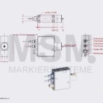 MK23 Skizze Einduesen Markierkopf Farbmarkiersystem | MSM Markiersysteme Kennzeichnungssysteme