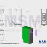 LMT4-F1 EN Skizze  Sensor Fluoreszenz optisch 2 | MSM Markiersysteme Kennzeichnungssysteme